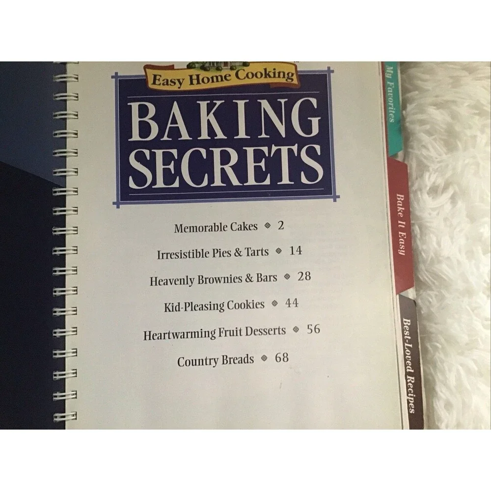 Baking Collection 3 Cookbooks in 1 Hershey’s Duncan Hines Baking Secrets 1999